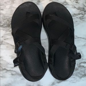 Men’s all black Chacos size 12